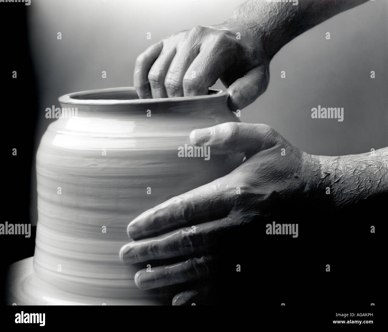 Pottery Wheel Hands High Resolution Stock Photography and Images - Alamy