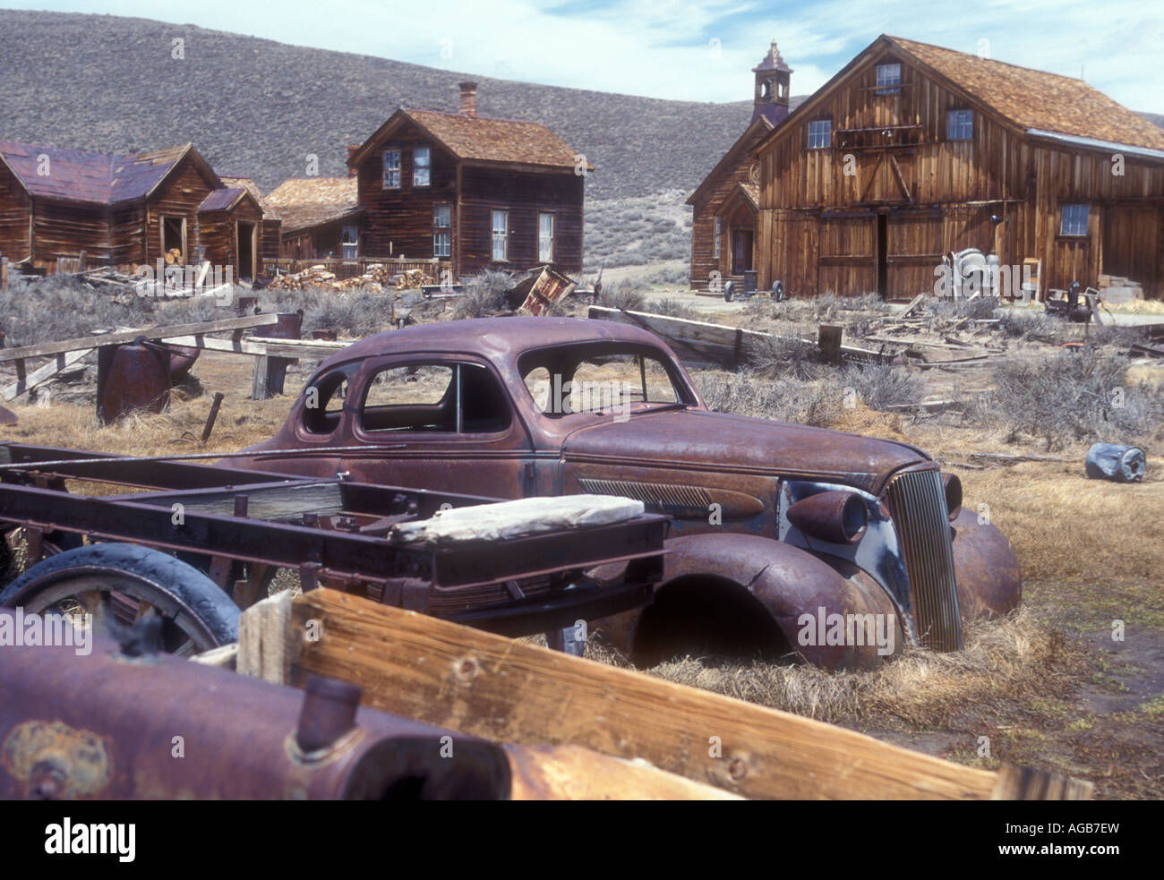Bodie Ghost Town California Stock Photo