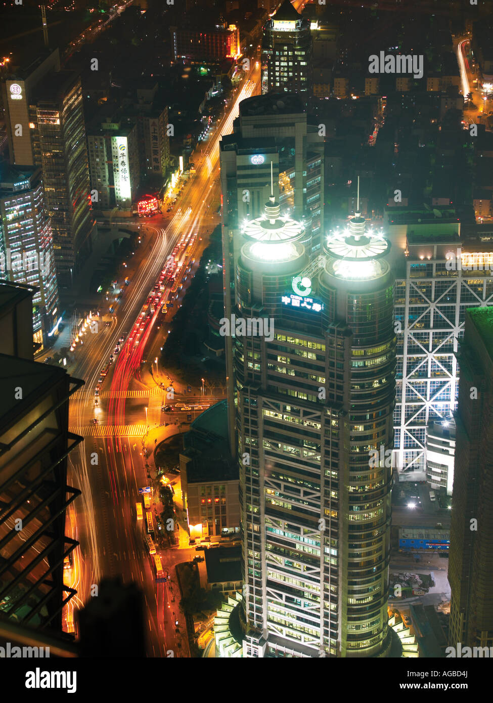Aerial view of shanghai hi-res stock photography and images - Alamy