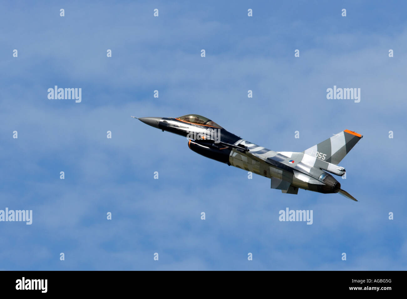 Dutch F16 Fighting Falcon Delta Wing Jet Fighter Combat Aircraft