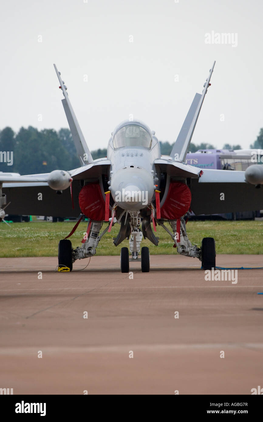 Us Usaf United States Airforce F18 Fa18 Super Hornet Parked Up Stock Photo Alamy