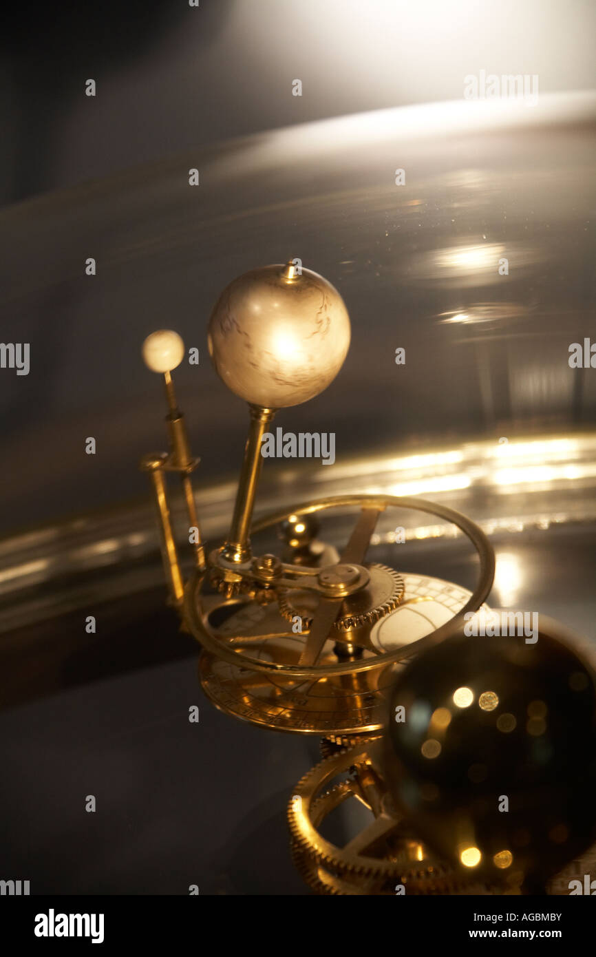 Orrery Scientific Astronomical Planetary Instrument In The Observatory 
