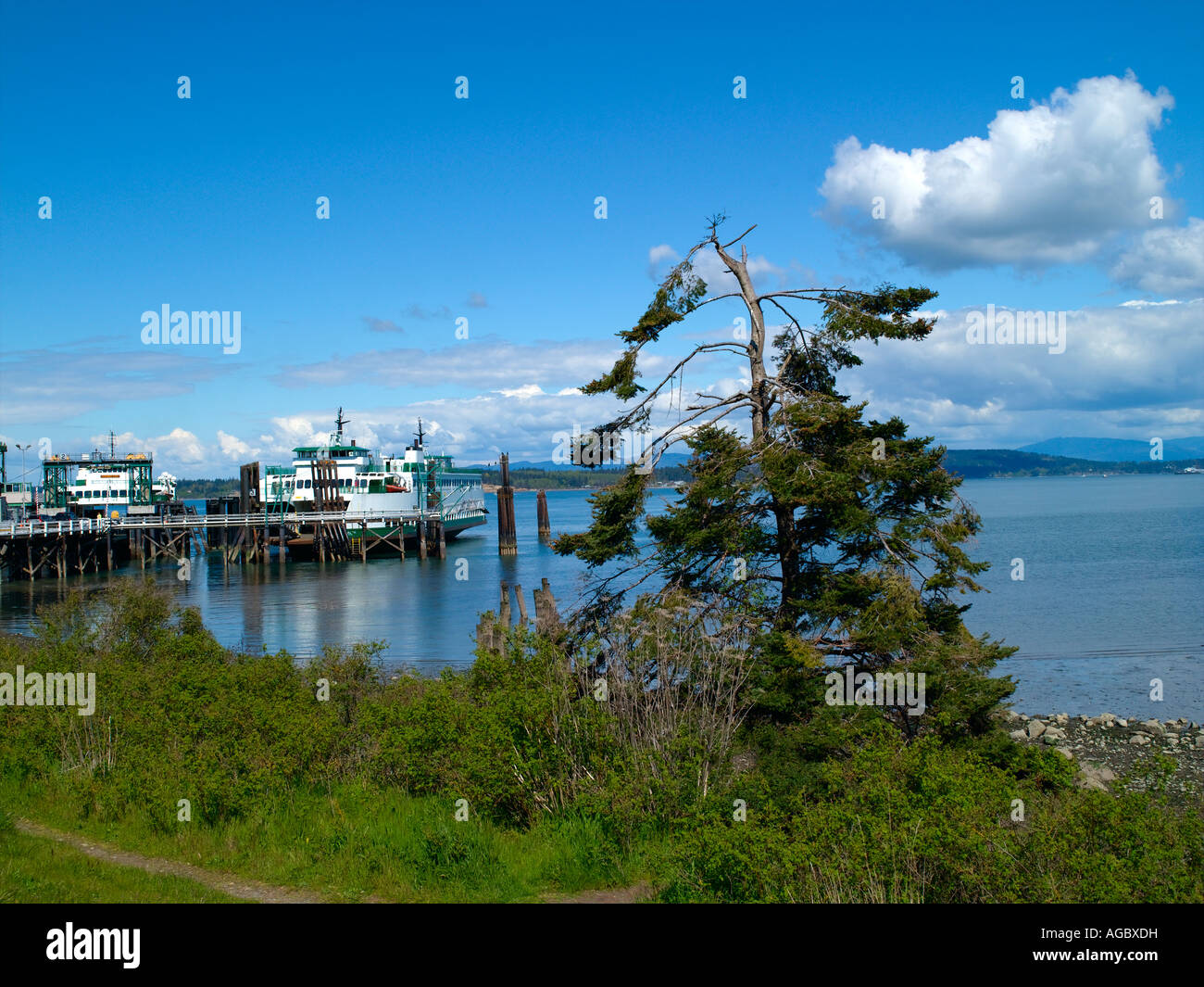 Ferries, Anacortes Bound For San Juan Islands Stock Photo - Alamy