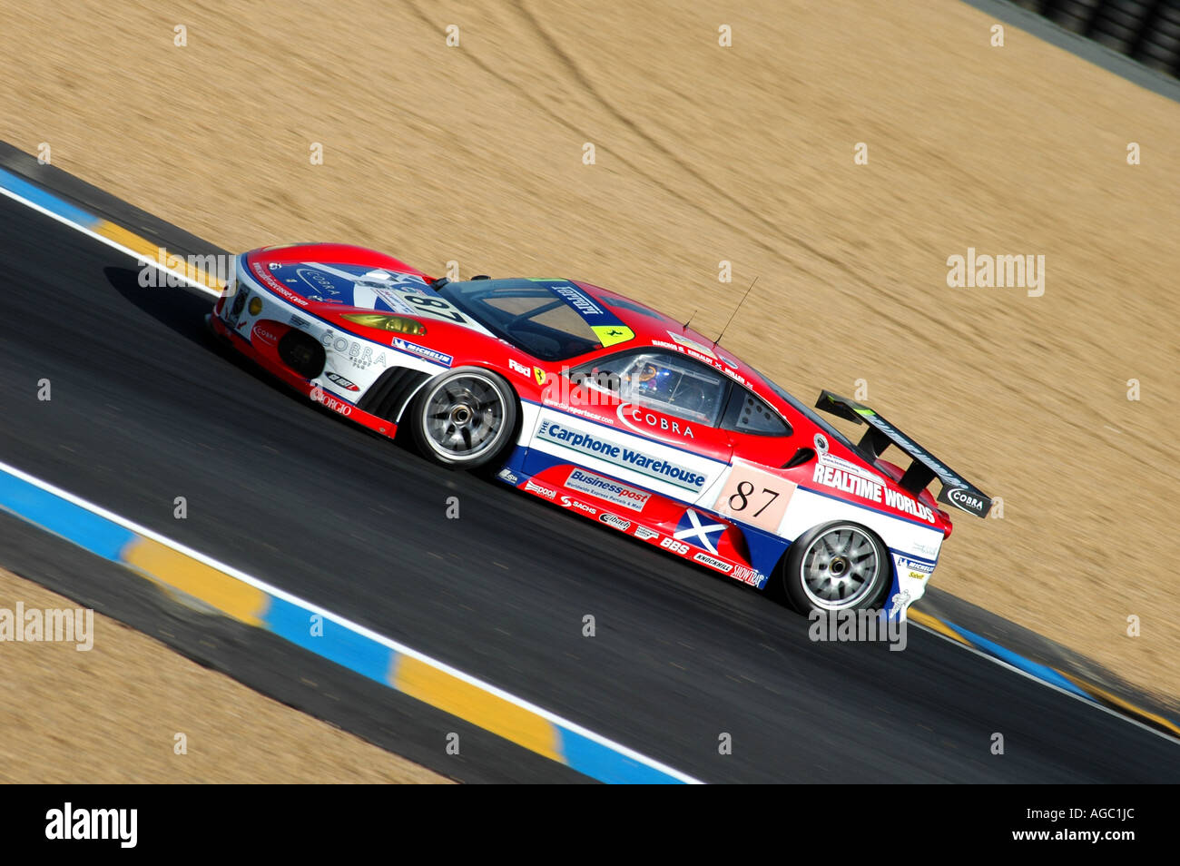 Scuderia Ecosse Ferrari F430, Le Mans 2006 Stock Photo