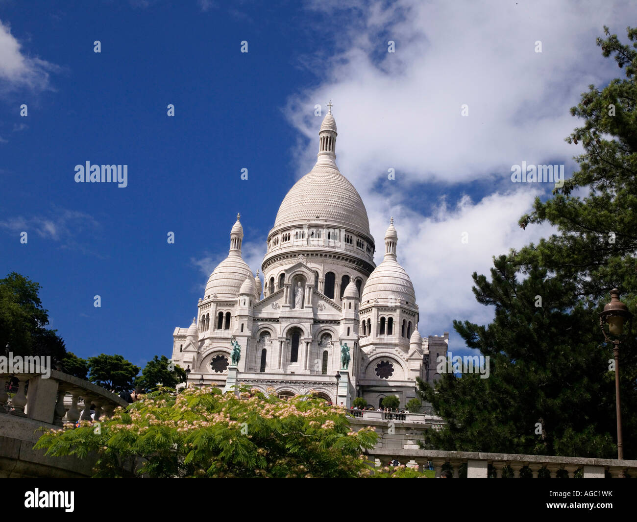 Sacré Couer Paris France Europe Stock Photo