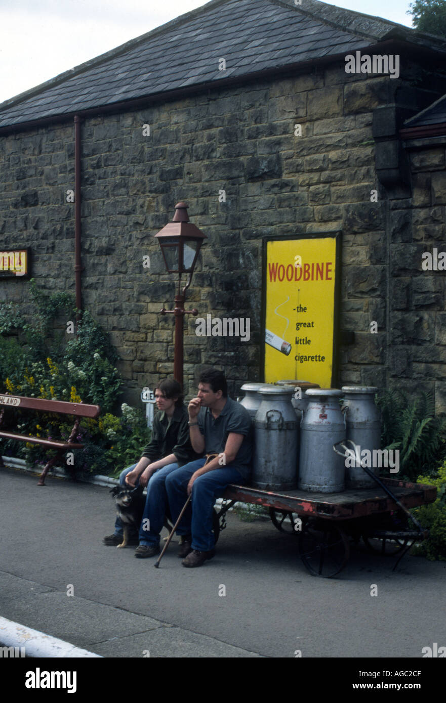 Steam train waiting platform hi-res stock photography and images - Alamy