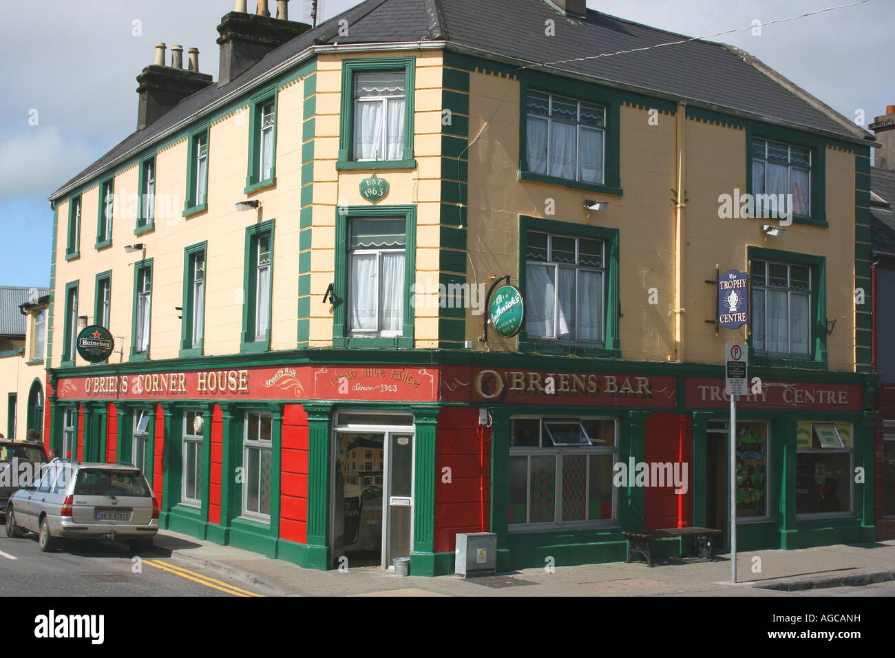 O'Brien's Corner House, Irish pub in Claremorris, County Mayo, Ireland