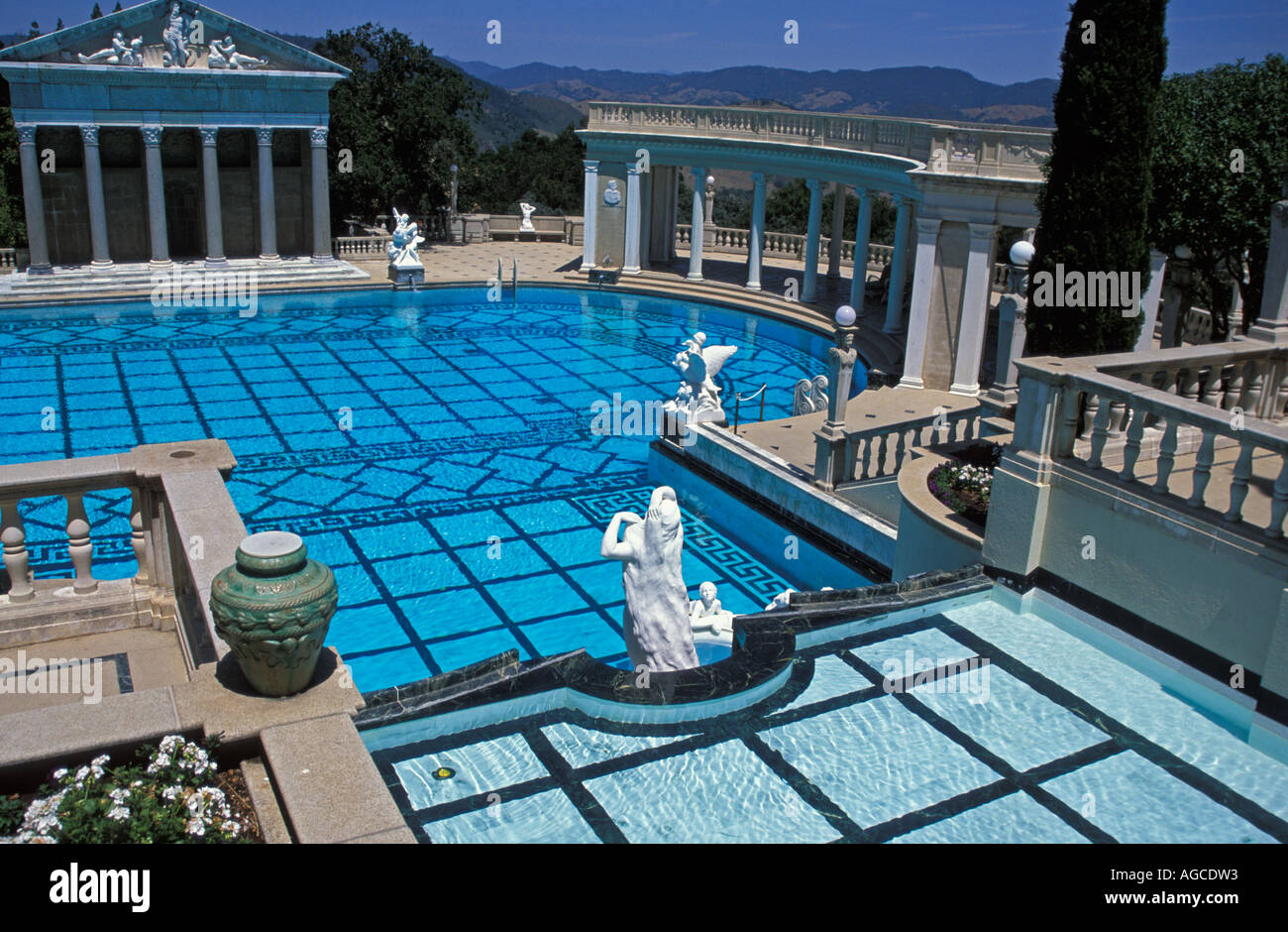 The Hearst Castle State Park San Simeon California United States of America Stock Photo