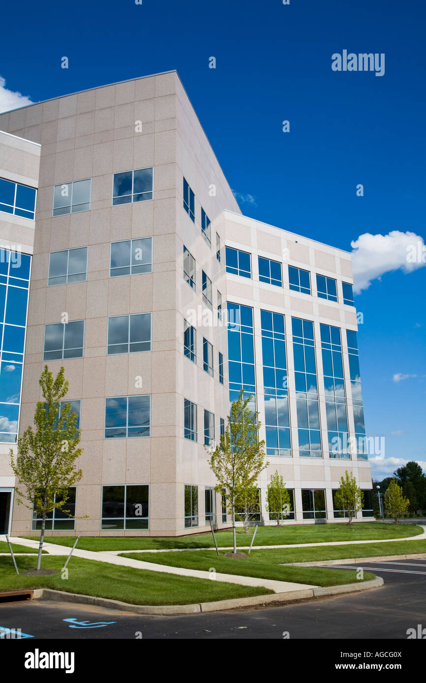 New Corporate Office Building Stock Photo