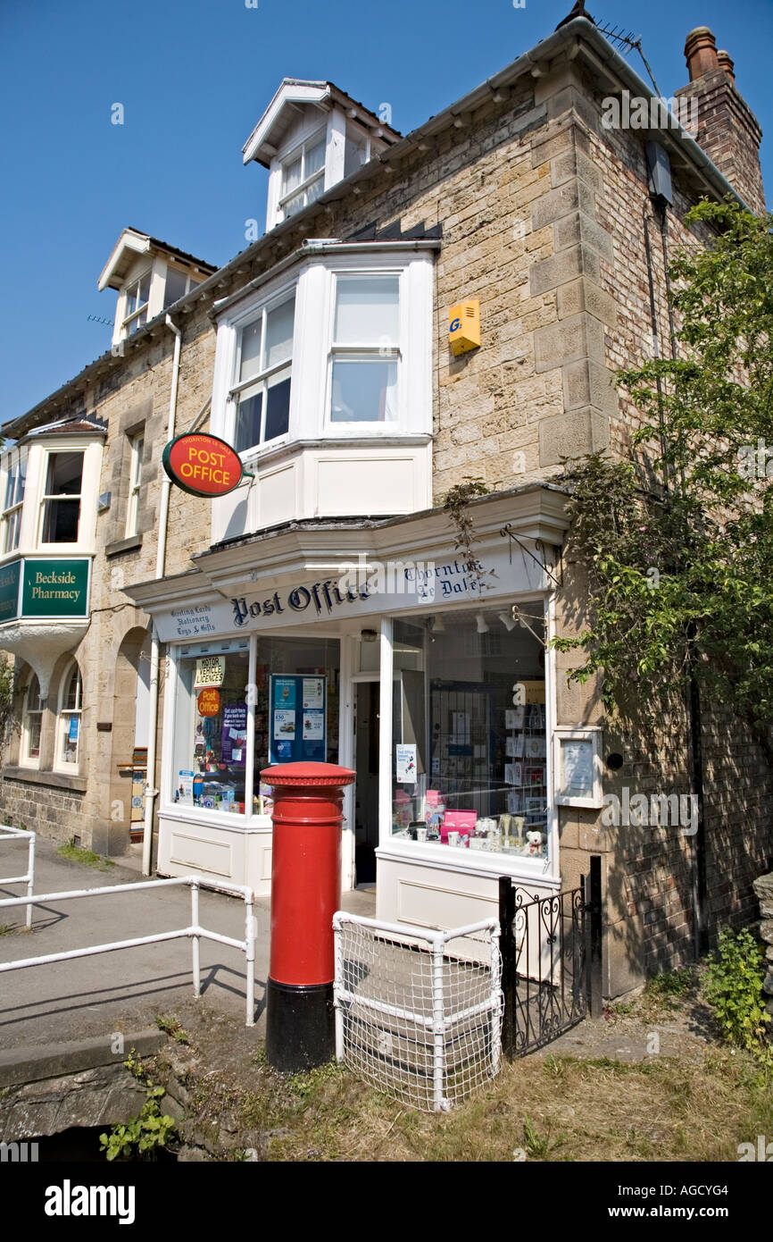 Country Post Office in Thornton le Dale North Yorkshire UK Stock Photo