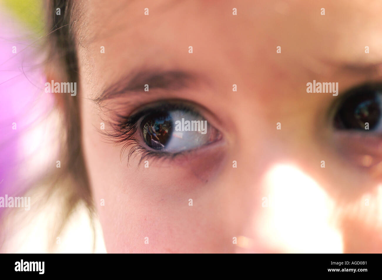 Sad Girl Eyes Stock Photo 1102000 Alamy