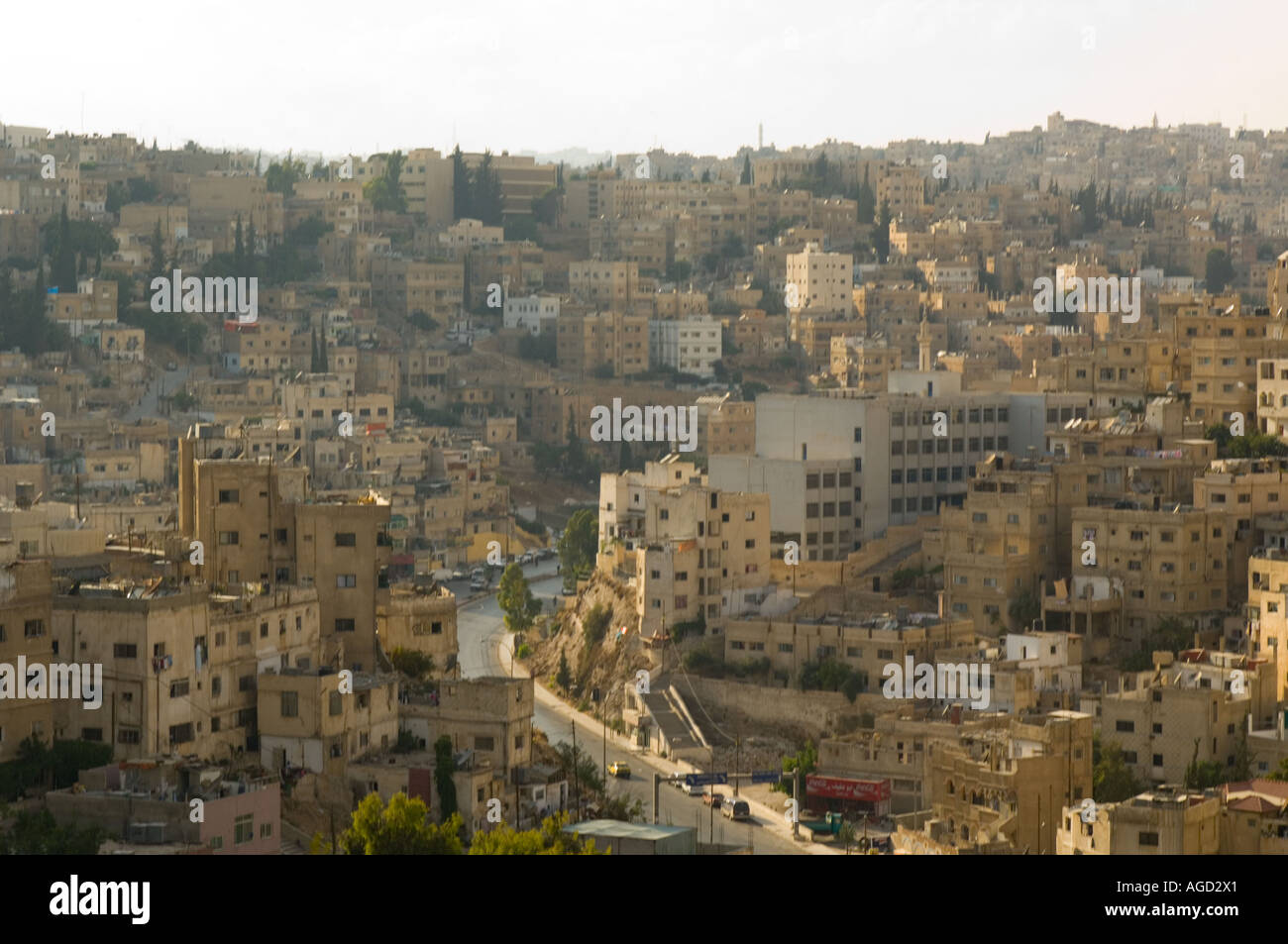 View over Amman, Jordan Stock Photo Alamy