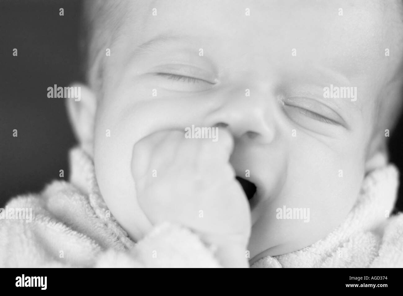 Kid headshot Black and White Stock Photos & Images Alamy