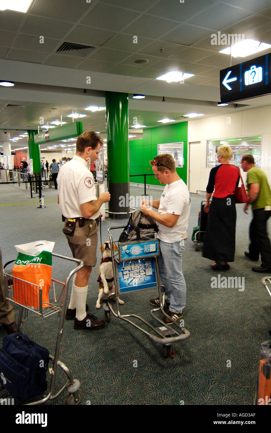 Could you please open your bag sir Stock Photo Alamy