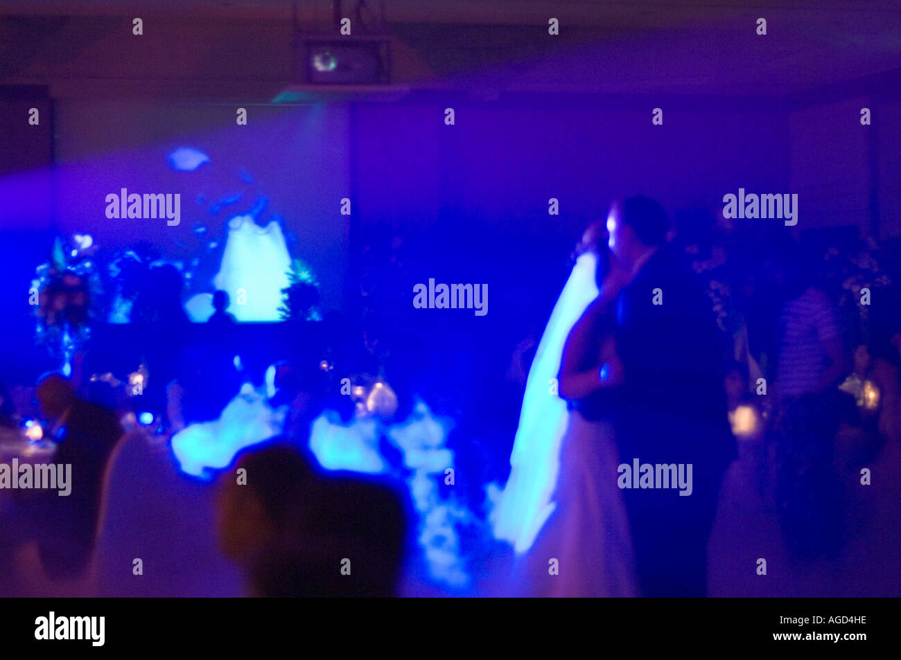 Couple's first dance dancing on their wedding day Stock Photo - Alamy