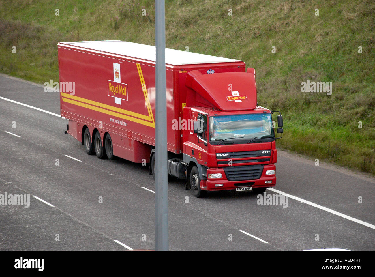 royal mail lorry Stock Photo Alamy