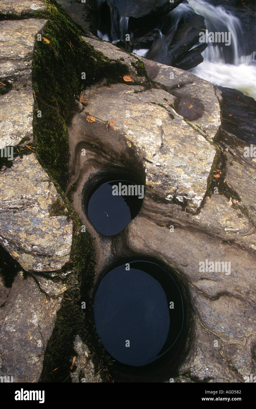 Two holes worn in rock hires stock photography and images Alamy