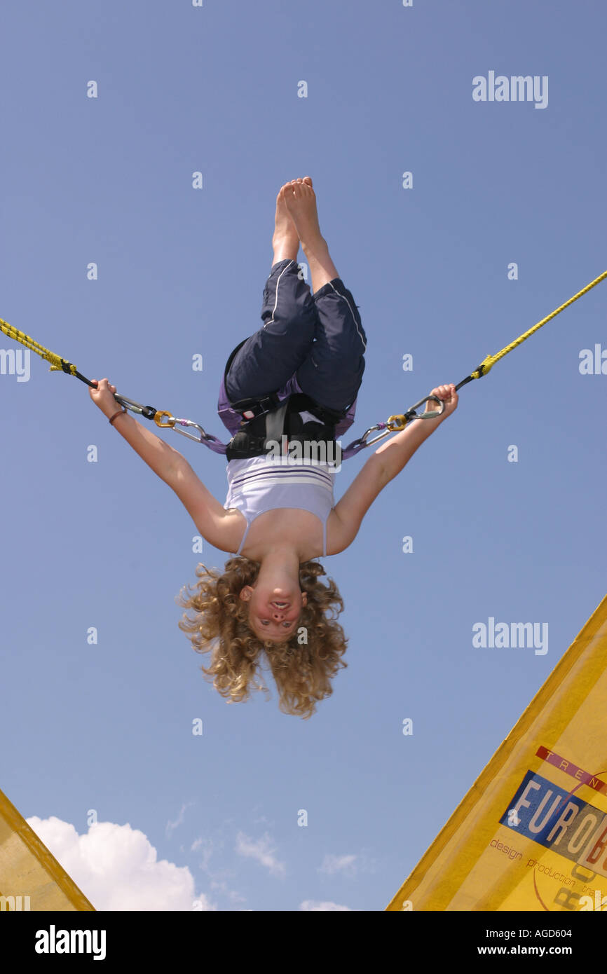 Trampoline harness hi-res stock photography and images - Alamy