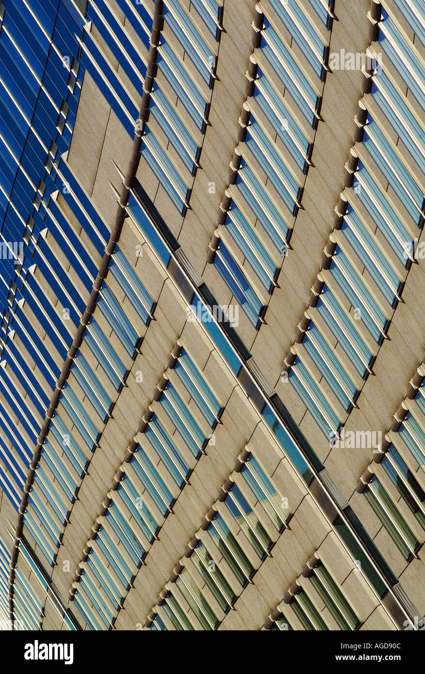 Curve of the European Parliament building Brussels Belgium Europe EU Stock Photo