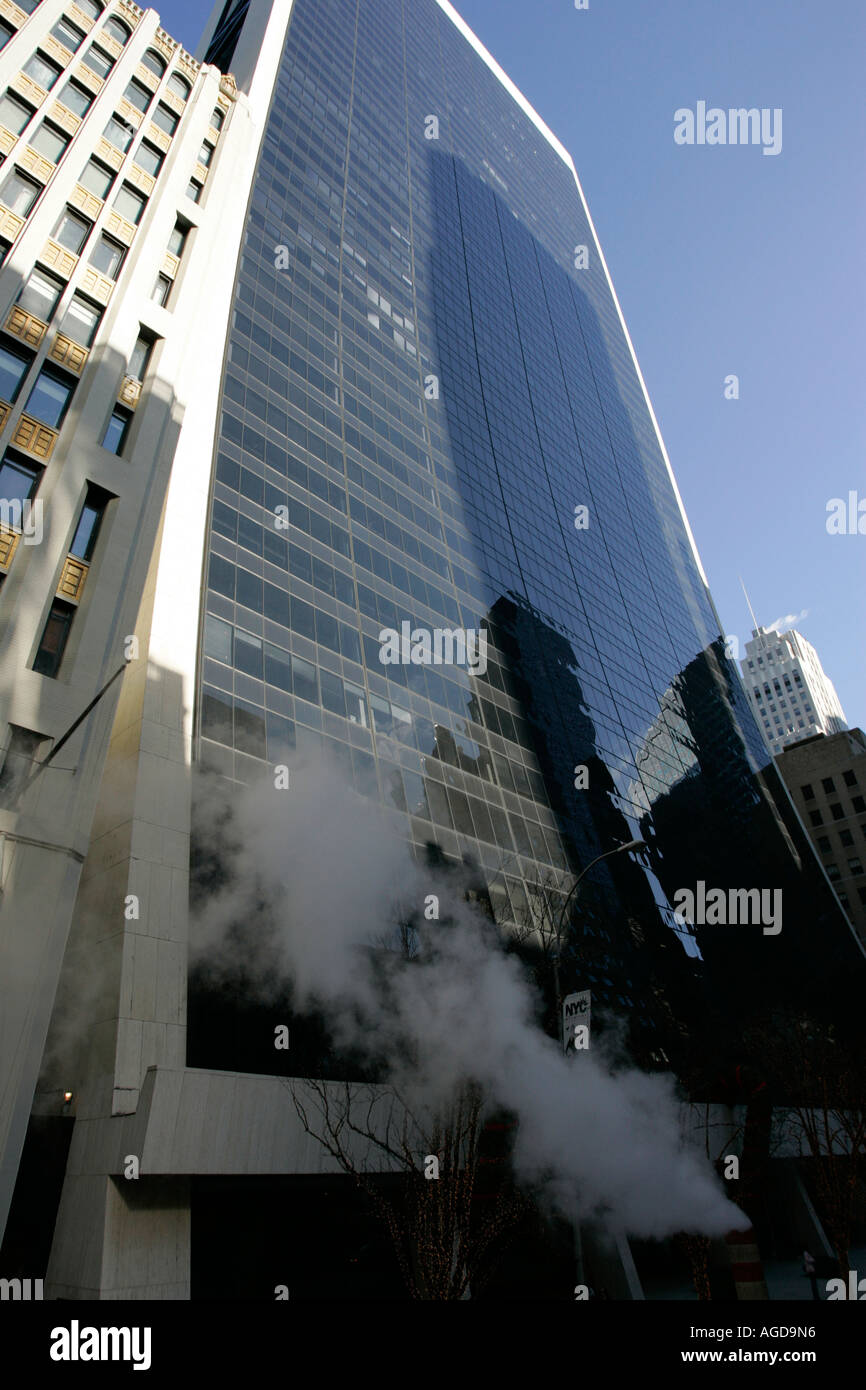 9 West 57th Street midtown new york city new york USA Stock Photo