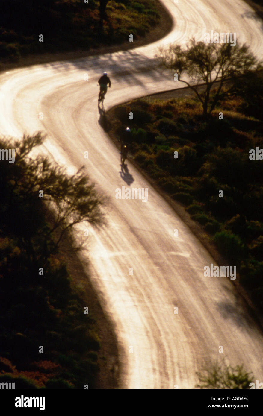 Morning Bike Ride Stock Photo Alamy
