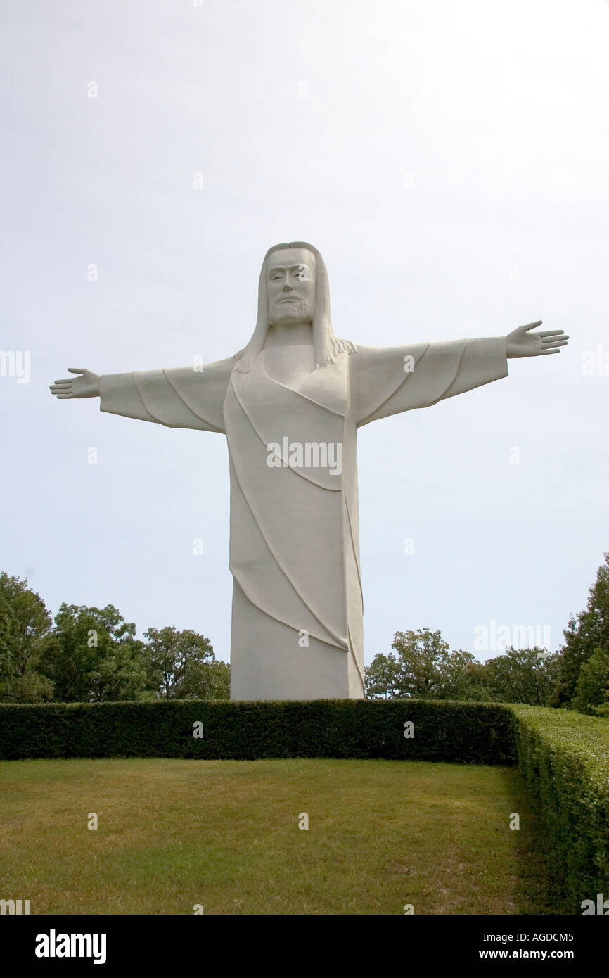 Christ of the Ozarks statue at Eureka Springs, Arkansas Stock Photo Alamy