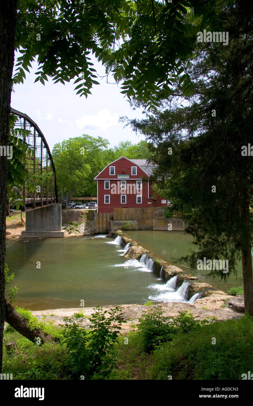 The War Eagle Mill on Rogers Creek at Rogers, Arkansas Stock Photo Alamy
