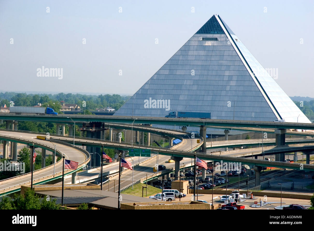 The Pyramid Arena in Memphis, Tennessee Stock Photo 8101959 Alamy