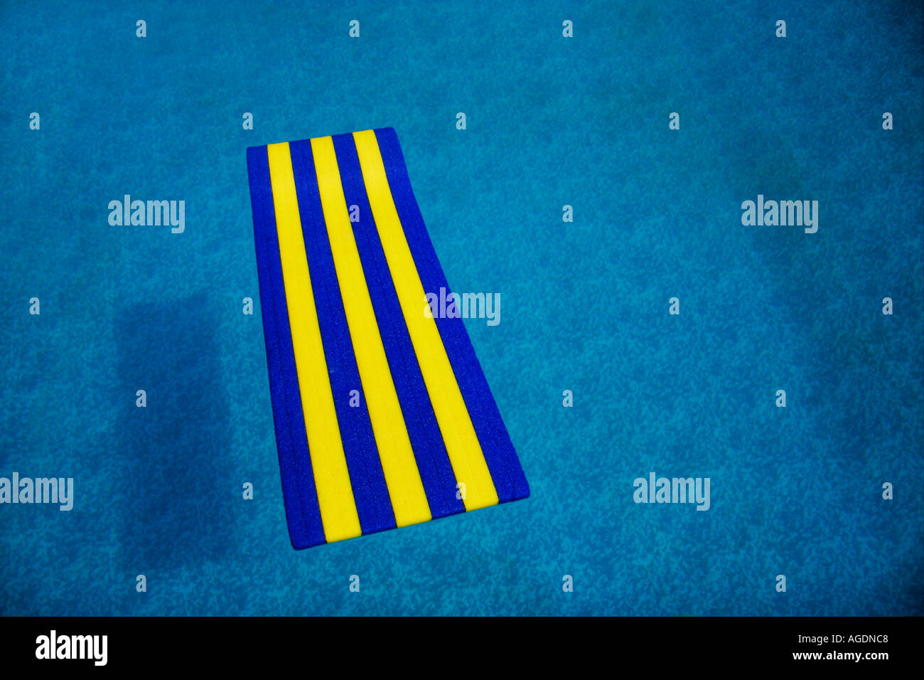 Water bed in pool Stock Photo Alamy