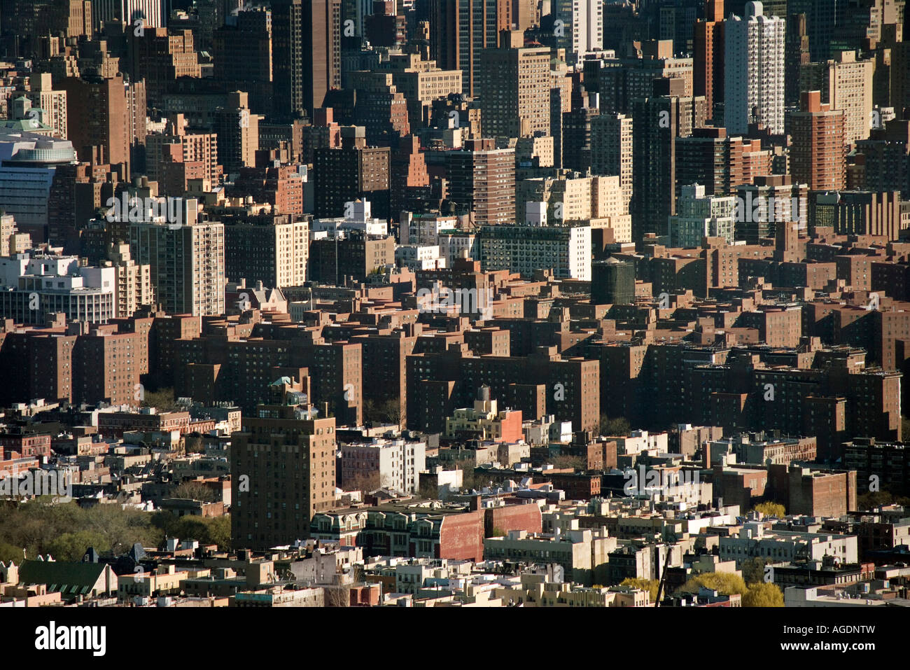 Aerial view of Manhattan New York City Stock Photo - Alamy