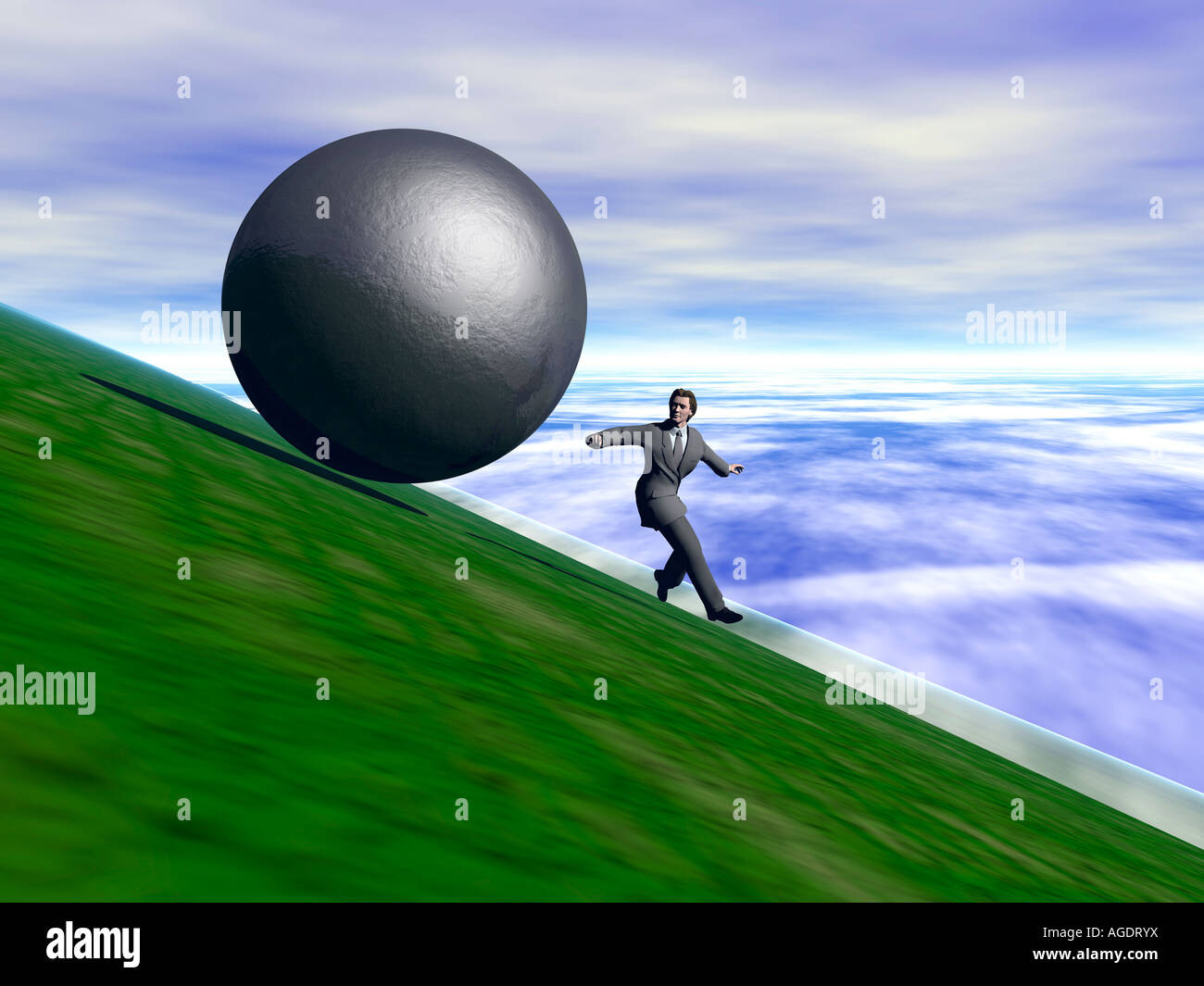 Rolling Ball Down Hill