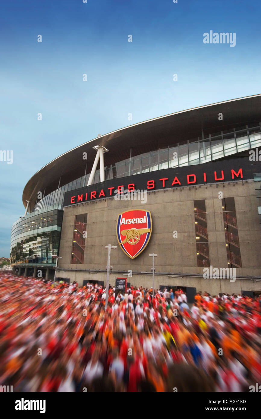 The Emirates Stadium Arsenal Football Club Stock Photo