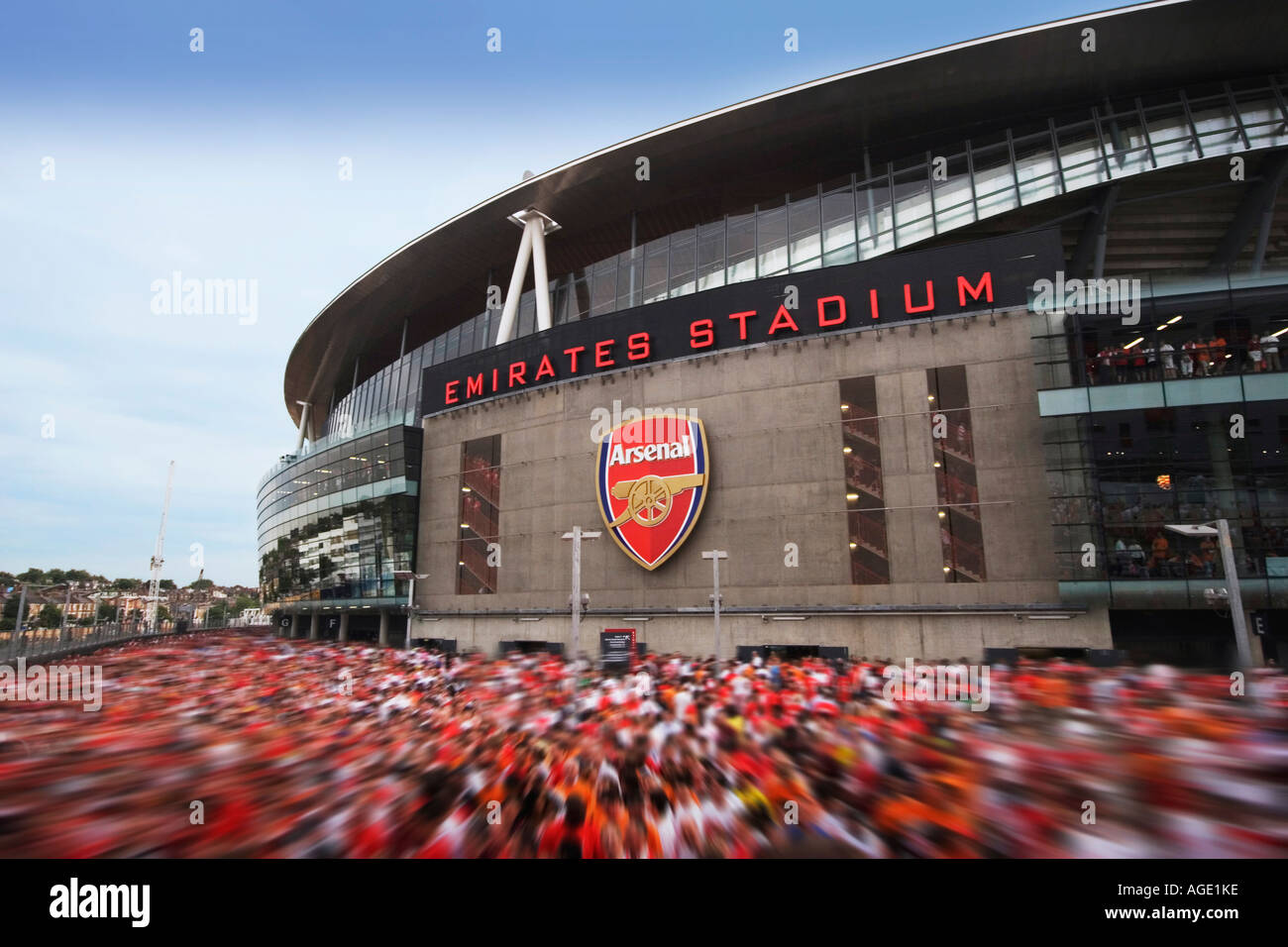 The Emirates Stadium Arsenal FC Stock Photo
