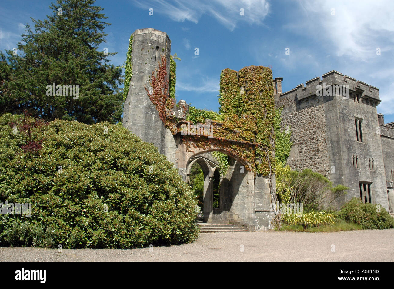 Armadale Castle on Isle of Skye Stock Photo Alamy