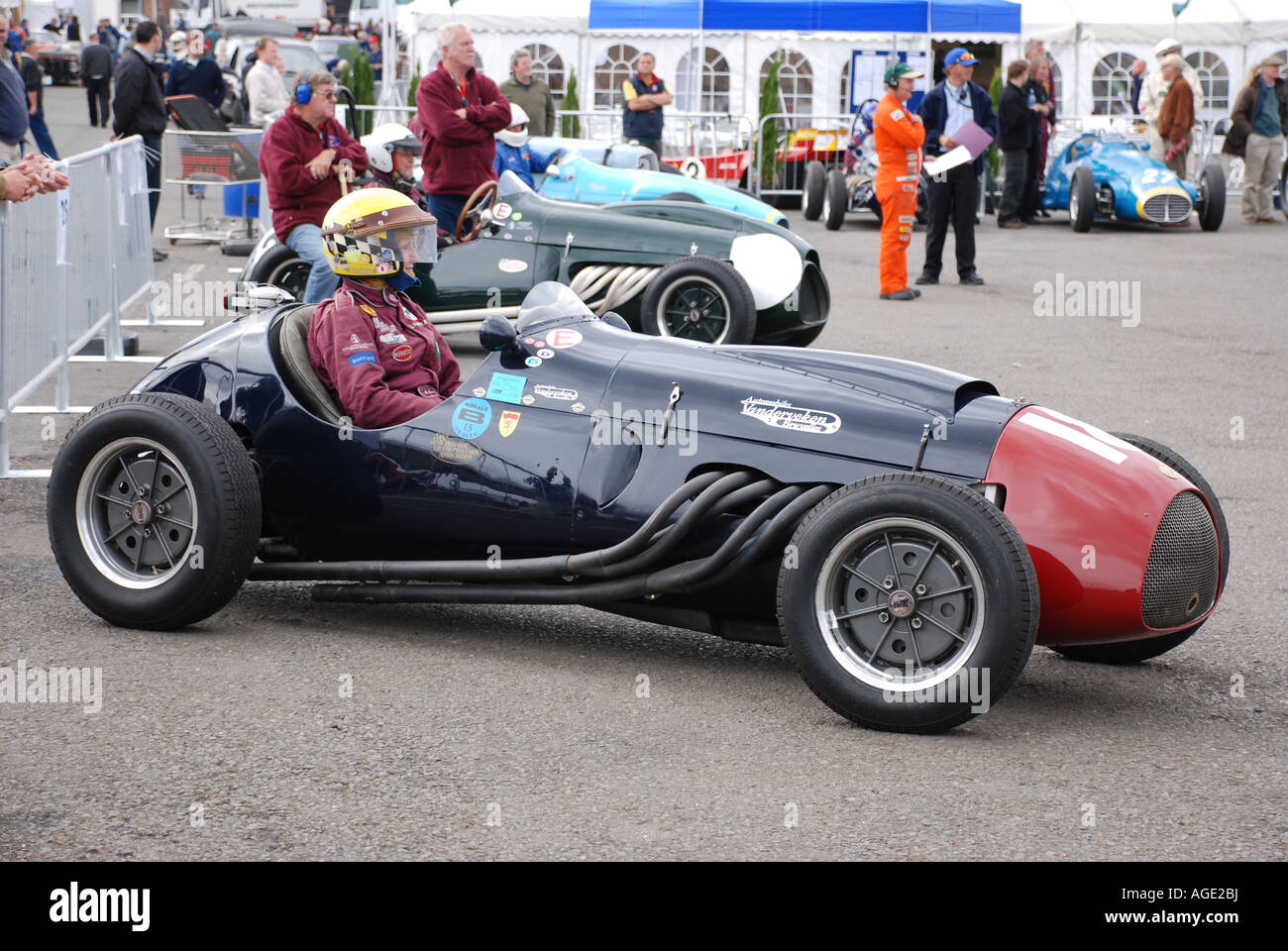 Cooper Formula one, pre-1960 historic race series Stock Photo