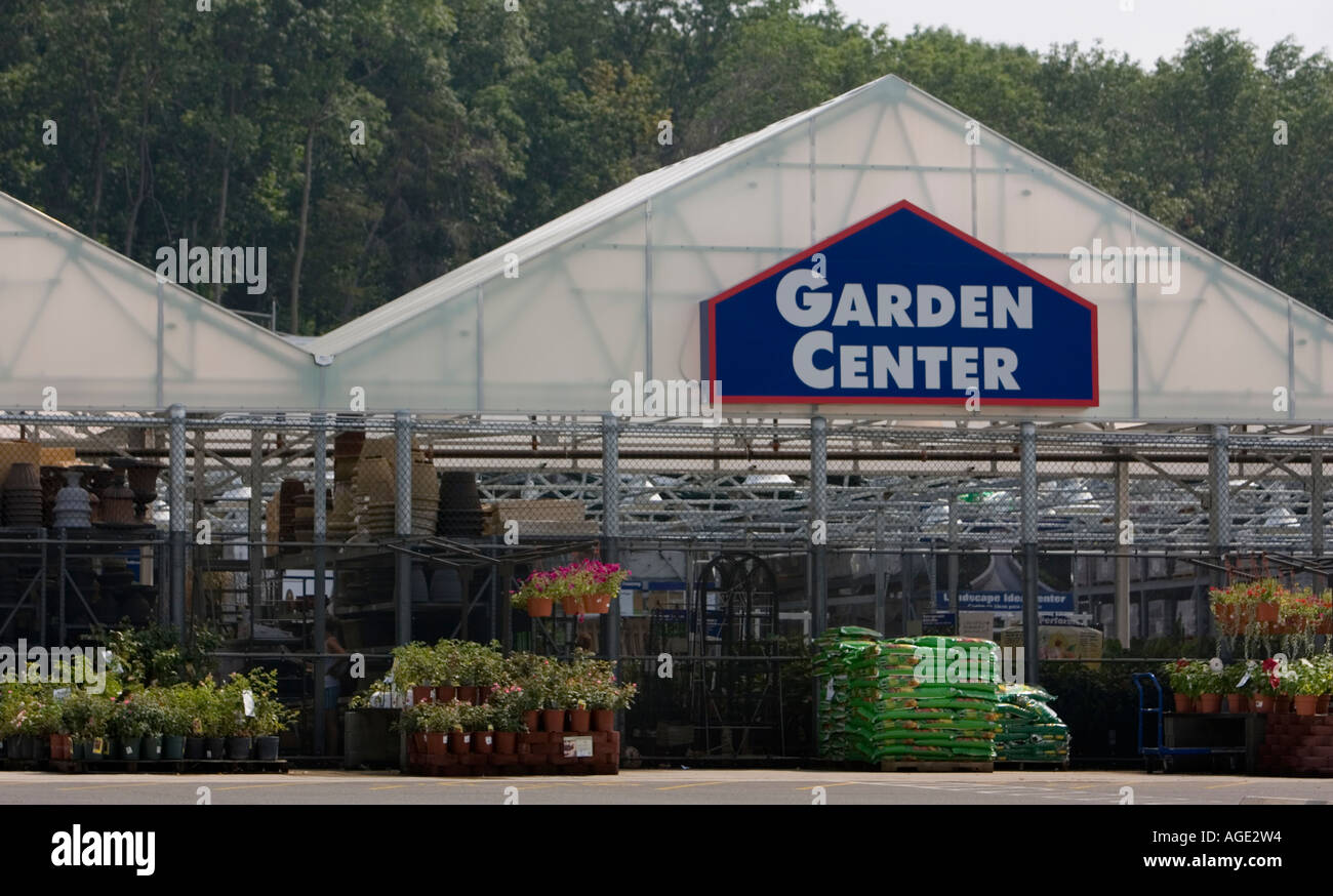 Local garden center Stock Photo