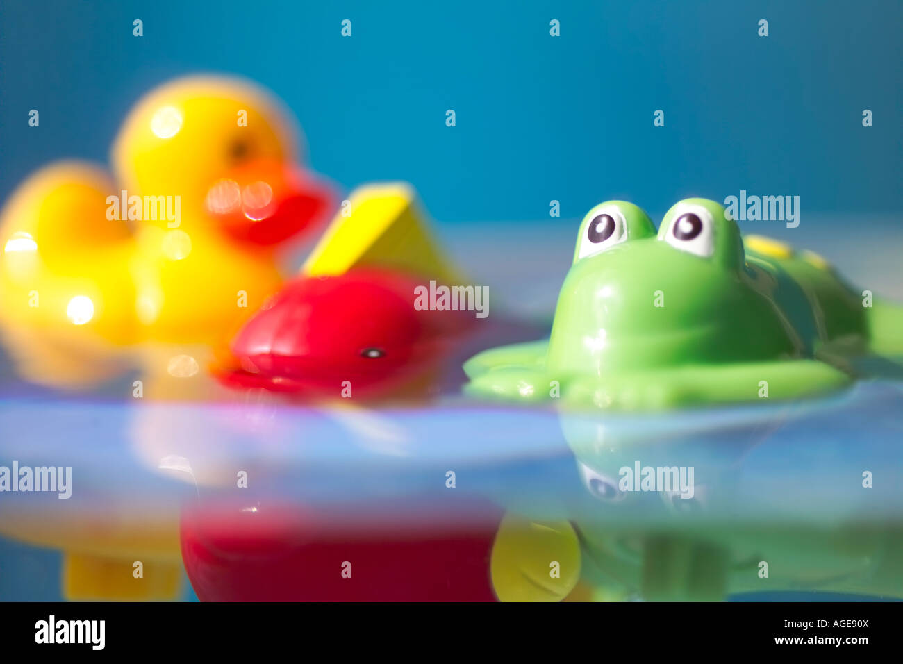 toys in water Stock Photo Alamy