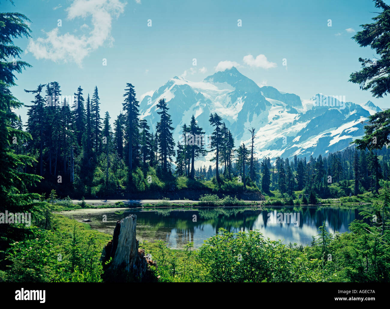 Mt Shuksan in Northern Washington State USA Stock Photo - Alamy