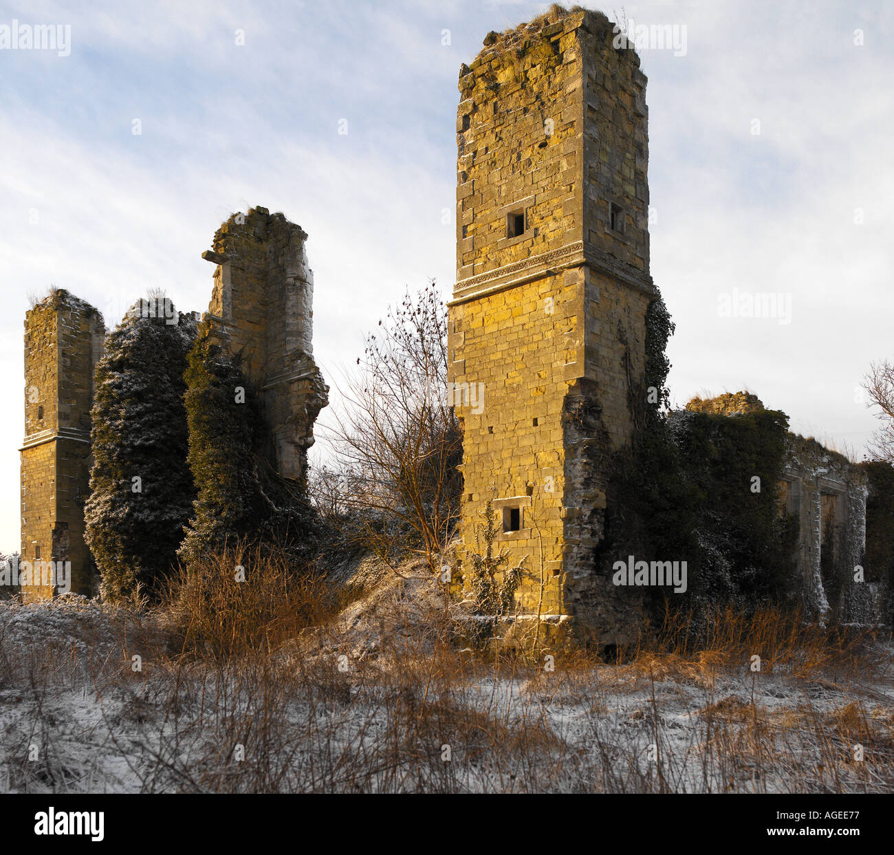 Slingsby Folly in North Yorkshire England Stock Photo Alamy