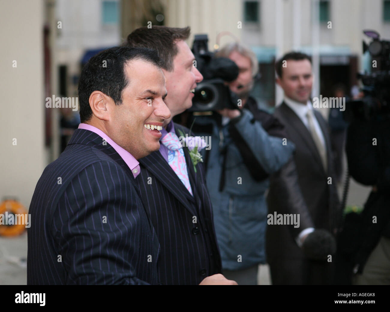 Gay wedding in brighton hi-res stock photography and images - Alamy