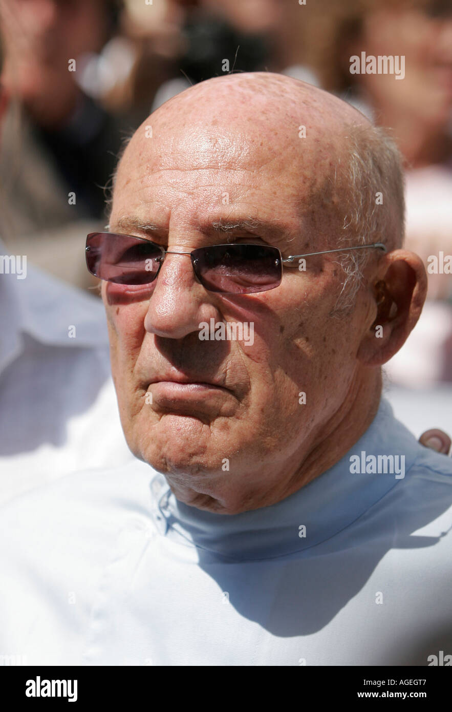 Sir Stirling Moss Stock Photo