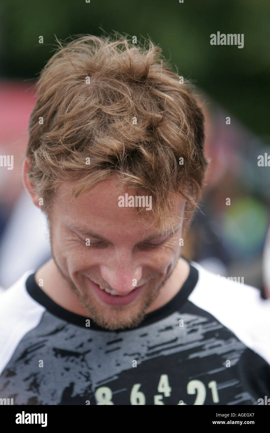 Jenson Button Stock Photo