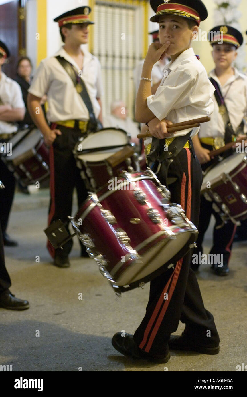 drummer kids of a band Stock Photo Alamy