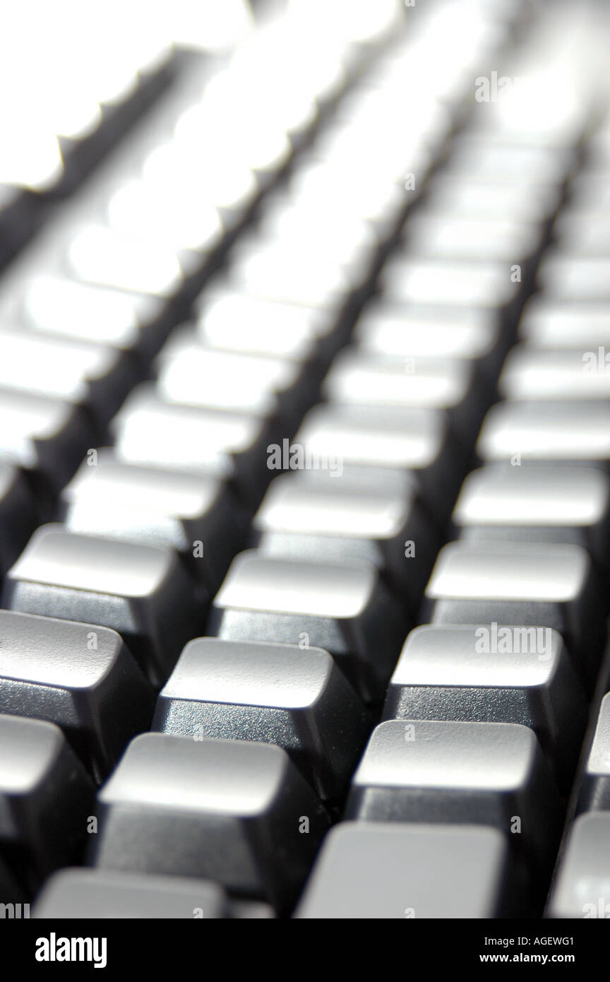 Computer Keyboard Stock Photo