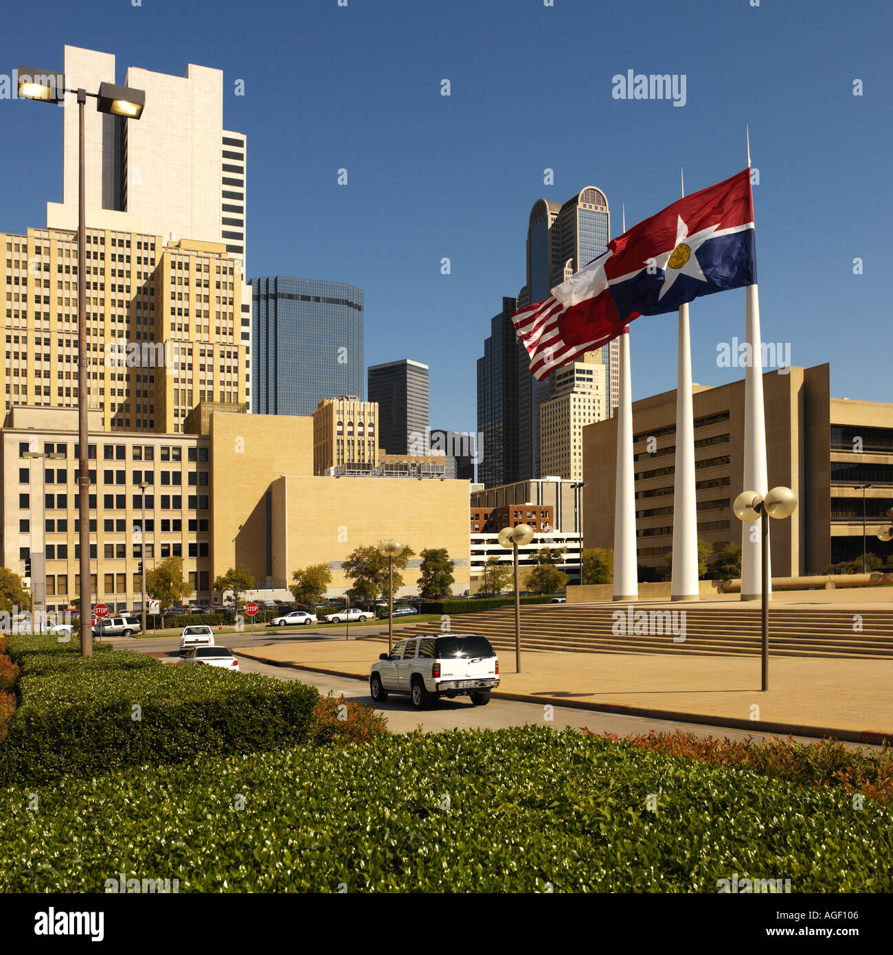 Pioneer Square in Dallas, Texas, USA Stock Photo