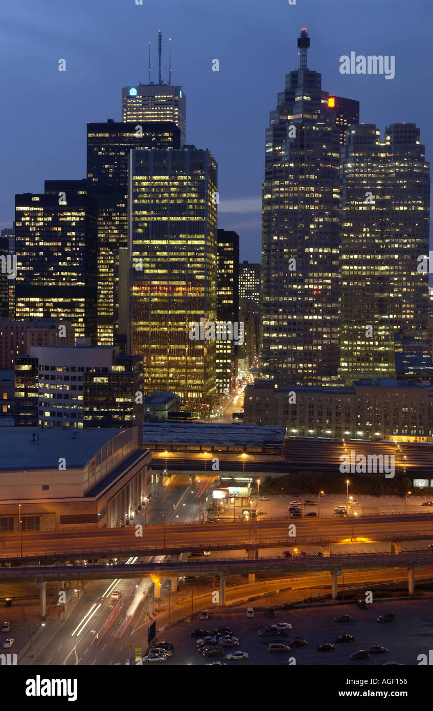 Downtown Toronto city skyline Stock Photo - Alamy