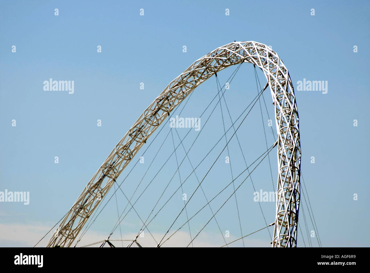 Wembley Stadium Arch London Stock Photo - Alamy