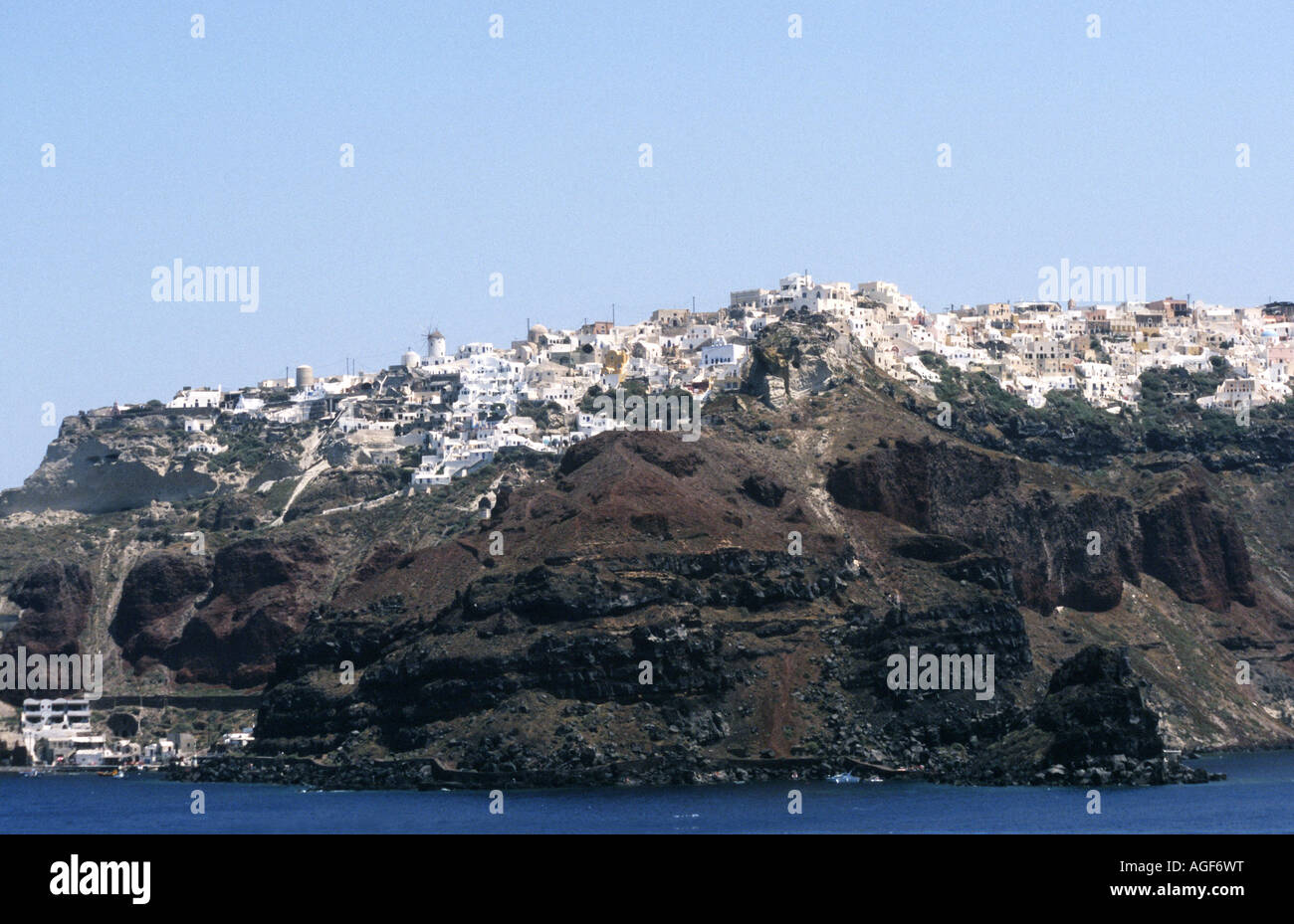 Volcanic eruption and santorini hi-res stock photography and images - Alamy