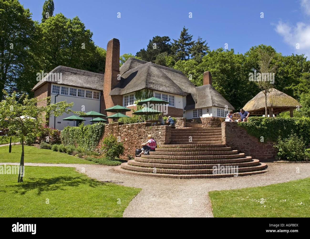 Inn at Cockington near Torquay, south Devon Stock Photo Alamy
