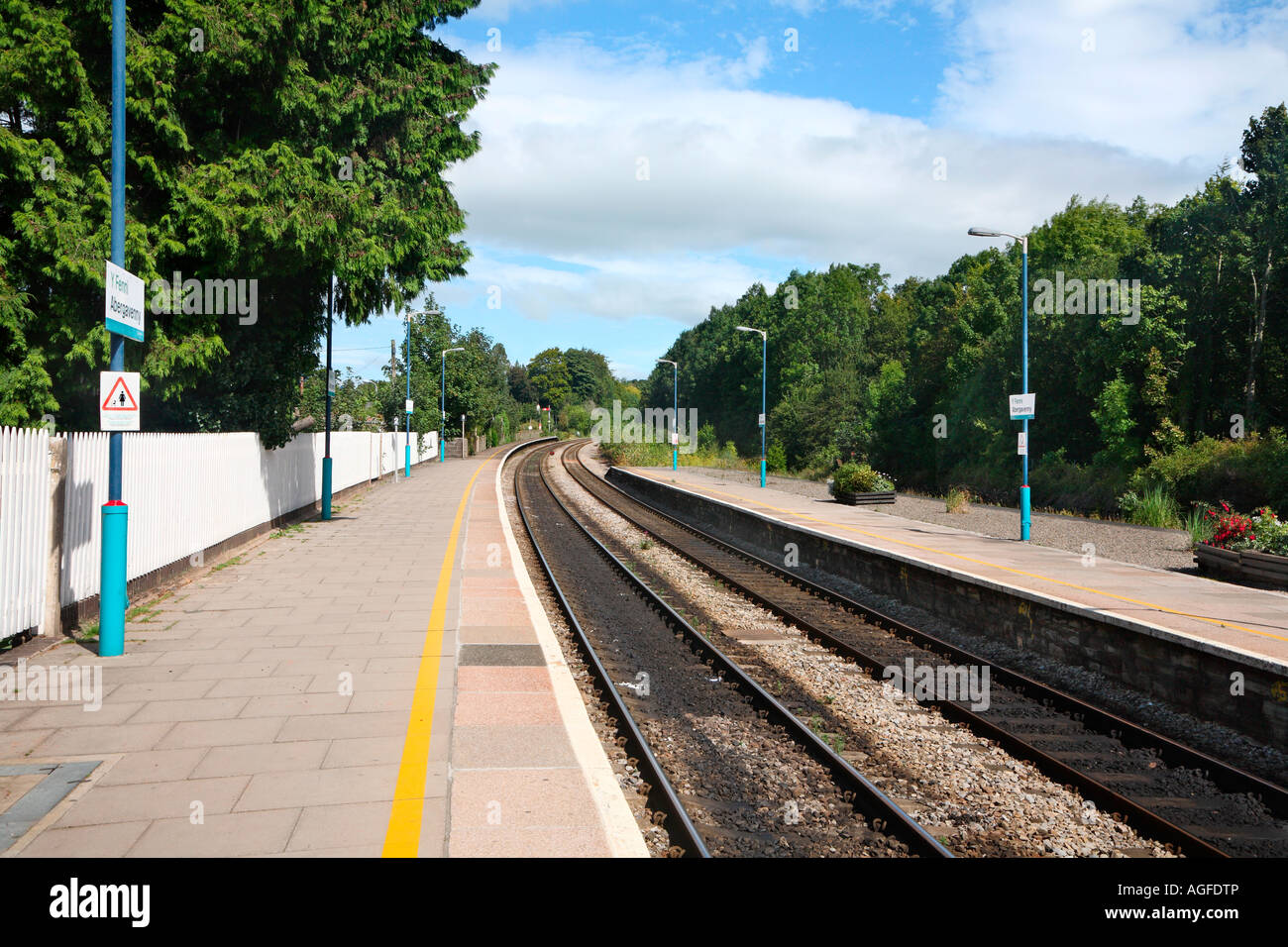 Abergavenny railway station hi-res stock photography and images - Alamy